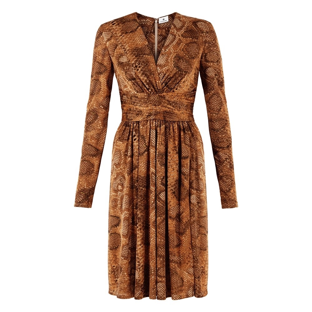 Altuzarra For Target Wrap Dress In Python - image 1